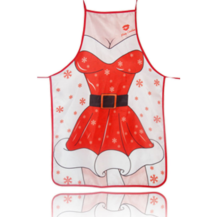 Wholesale Apron Christmas Decoration Fabric Color Printing Cartoon JDC-AP-MeiZh001