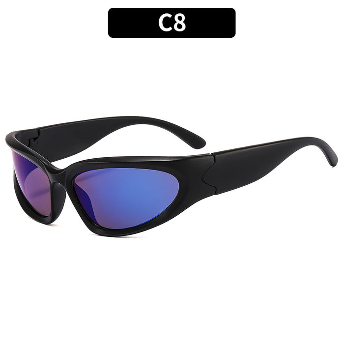 Wholesale Sunglasses PC Hip Hop Punk Tech Sense JDC-SG-XiA044