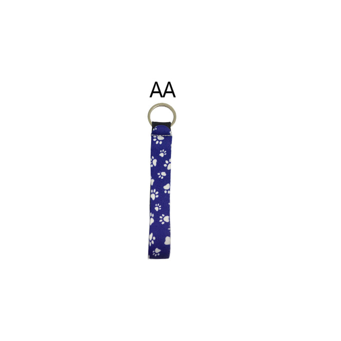 Wholesale Keychains Neoprene Print Wrist Strap MOQ≥2 JDC-KC-YiBO002