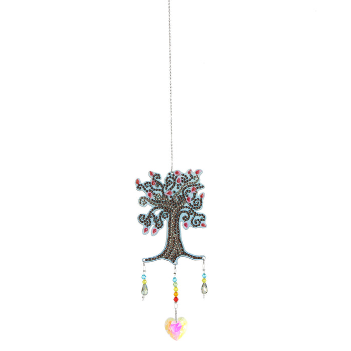 Jewelry WholesaleWholesale Acrylic Drill Butterfly Tree of Life Window Hanging MOQ≥2 JDC-DC-DLa003 Dreamcatcher 哆啦 %variant_option1% %variant_option2% %variant_option3%  Factory Price JoyasDeChina Joyas De China