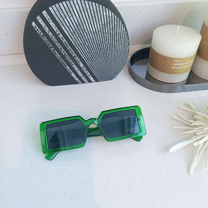 Wholesale Small Square Mirror Color Retro Sunglasses JDC-SG-JingM013