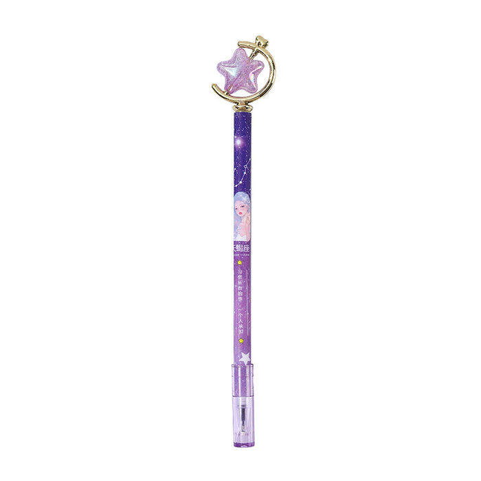 Wholesale Ballpoint Pen Constellation Magic Wand Gel Pen MOQ≥2 JDC-BP-XingCh002