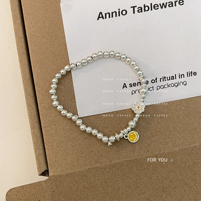 Wholesale Bracelet Smiley Love Heart Freshwater Pearl Beaded Fashion JDC-BT-JiaJ002
