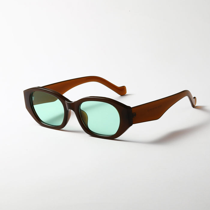 Wholesale AC Oval Large Frame Macaron Sunglasses JDC-SG-XunG008