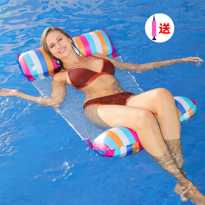 Wholesale Inflatable Hammock Water Play Inflatable Foldable Backrest JDC-FT- myang003