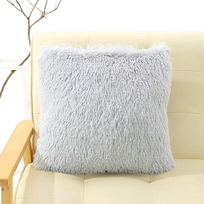 Wholesale Pillowcase Solid Color Plush Double Sided JDC-PW-Qiding001