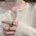 Jewelry WholesaleWholesale lovely girl rainbow Necklace (F) JDC-NE-YIB006 Necklaces 伊贝 %variant_option1% %variant_option2% %variant_option3%  Factory Price JoyasDeChina Joyas De China
