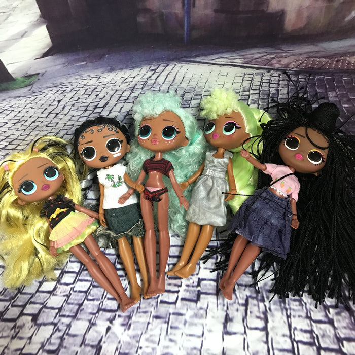 Juguete al por mayor sorpresa de la hermana mayor de la hermana múltiple muñecas muñecas juguetes MOQ≥10 JDC-FT-ZWF003