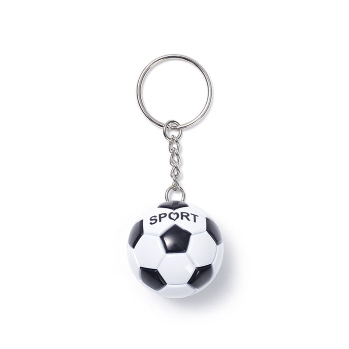 Wholesale mini football pendant keychain bag pendant MOQ≥2 JDC-KC-HLv005