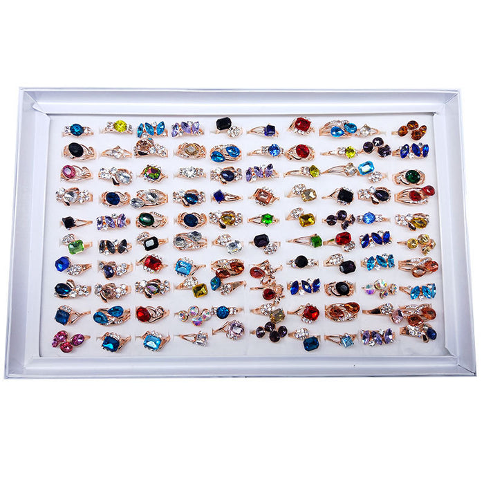 Wholesale Rings Alloy Zircon Clearance Kids MOQ≥10 JDC-RS-KuaH021