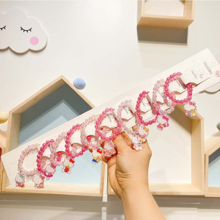 Wholesale baby girl children cartoon jewelry princess bracelet MOQ≥10 JDC-BT-Jianman001