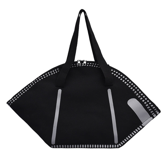 Wholesale Handbag Canvas Creative Mask Large Capacity Tote Bag JDC-HB-JYD002