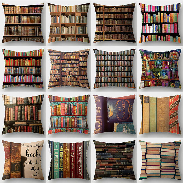 Wholesale Vintage Library Collection Pillowcase JDC-PW-Beilan006