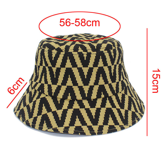 Sombrero al por mayor algodón geométrico de verano protección solar cubo de cubo moq≥2 jdc-fh-rheng004
