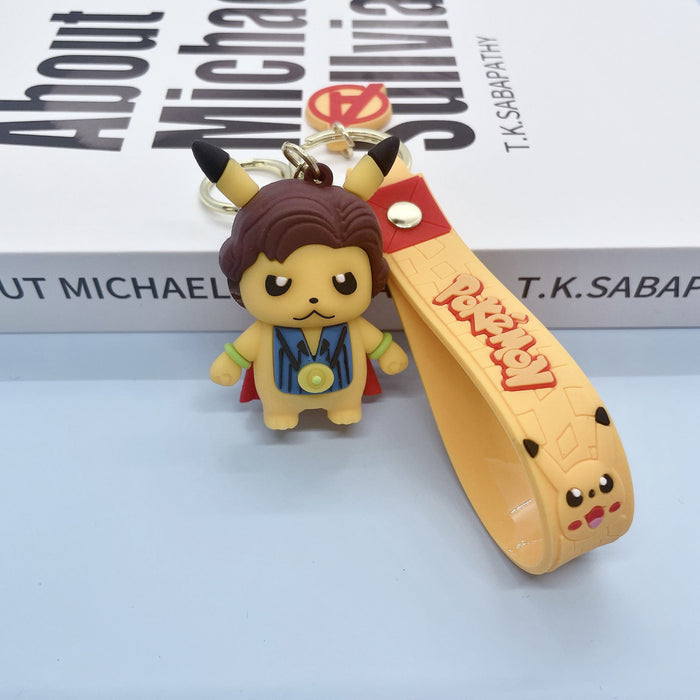 Wholesale Cartoon Soft Rubber Alloy Cute Keychain (M) MOQ≥2 JDC-KC-JuShu003
