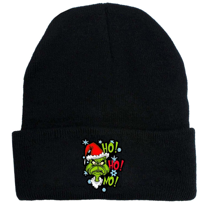 Wholesale Hat Acrylic Christmas Printed Knit Hat JDC-FH-HTY003