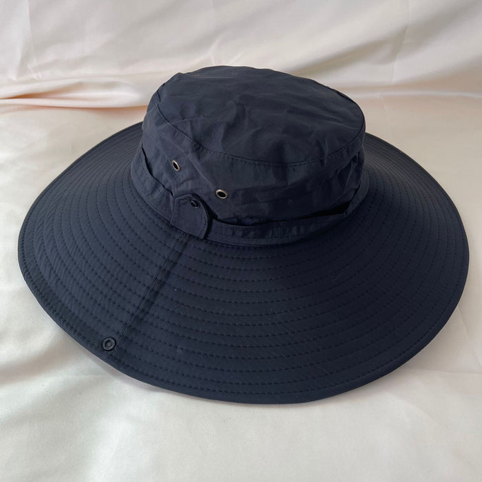 Wholesale hat fabric vintage holiday knight big brim sun protection hat JDC-FH-JIER006