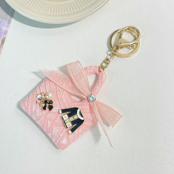 Wholesale keychain pvc small flower bag exquisite cute mini bag MOQ≥2 JDC-KC-CH102