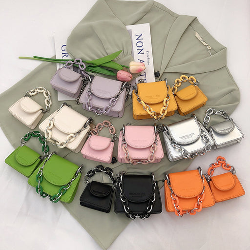 Jewelry WholesaleWholesale lipstick candy color chain children obliquely across JDC-SD-HYou002 Shoulder Bags 菡柚 %variant_option1% %variant_option2% %variant_option3%  Factory Price JoyasDeChina Joyas De China