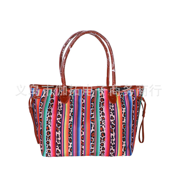 Wholesale Handbag PU Sun Pattern Large Capacity Tote Bag JDC-HB-Jiat001