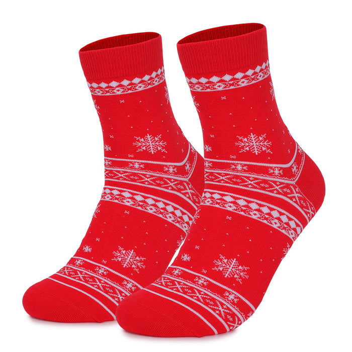 Calcetines al por mayor calcetines de navidad Santa Claus Socks de tubo de dibujos animados JDC-SK-DFF014