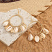 Jewelry WholesaleWholesale marine life series shell earrings JDC-ES-KaiQ035 Earrings 凯庆 %variant_option1% %variant_option2% %variant_option3%  Factory Price JoyasDeChina Joyas De China