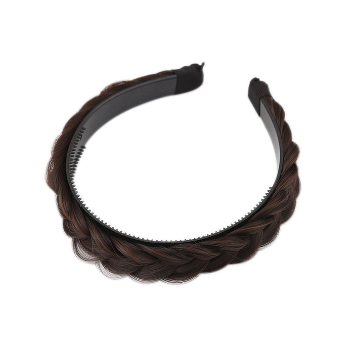 Wholesale hair band wig fishbone braid MOQ≥2 JDC-HD-CMSP003