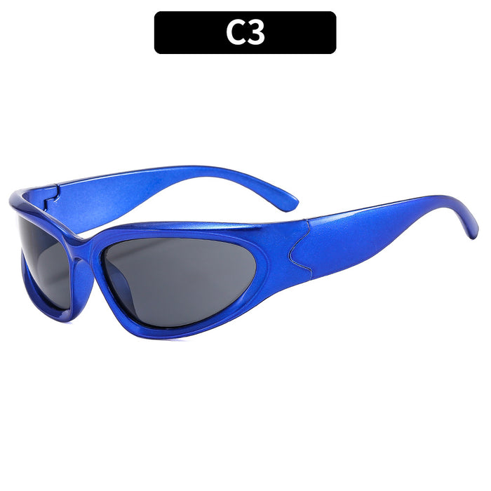 Wholesale Sunglasses PC Hip Hop Punk Tech Sense JDC-SG-XiA045