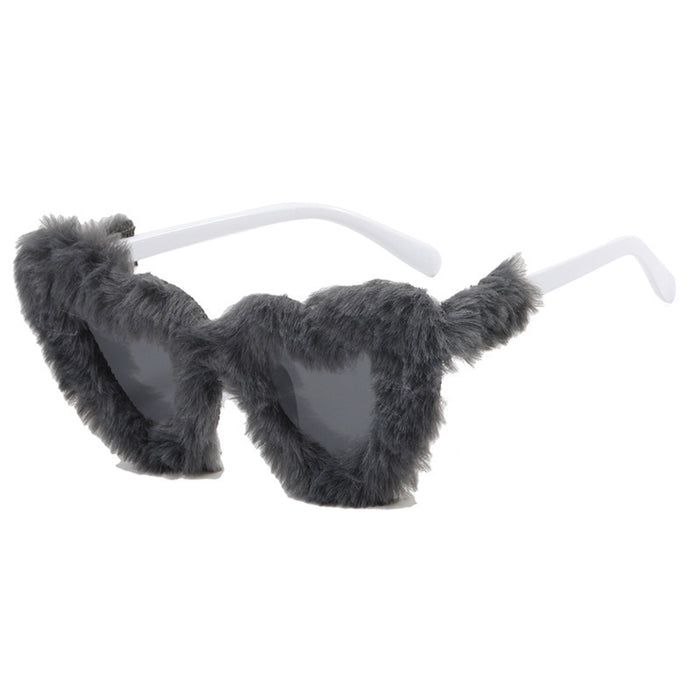 Gafas de cabello de marco de amor de plástico al por mayor jdc-sg-lkm013