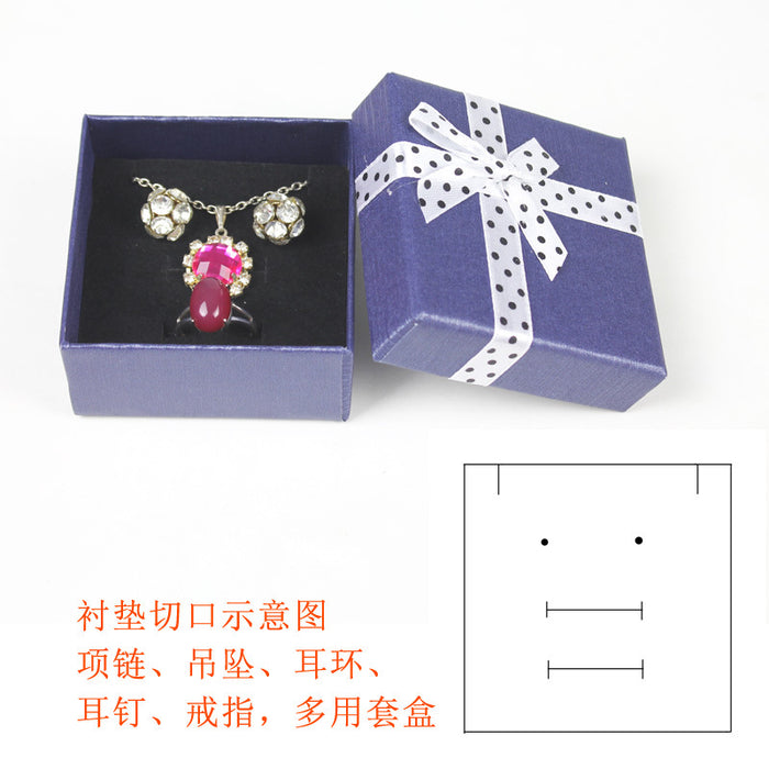 Caja de anillo al por mayor Boin Bead Collar Collar Cabecillo de cajas Joyas de joyería JEDIA JDC-JP-HAOKE004