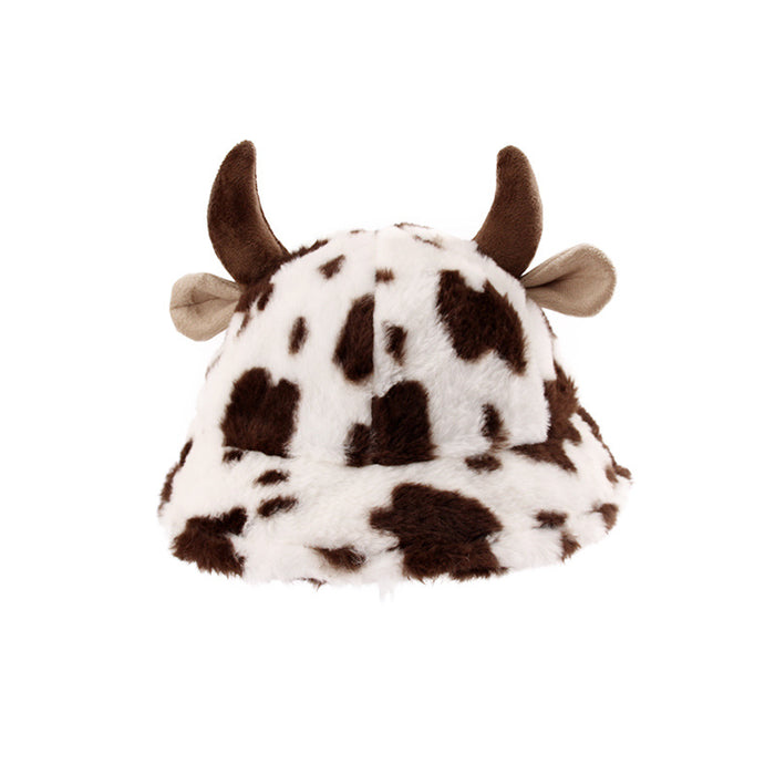 Wholesale Hat Polyester Cow Pattern Buckle Hat MOQ≥2 JDC-FH-ZhenP001