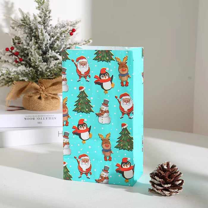 Bolsa de regalo al por mayor Kraft Paper Christmas Regalo Bag Moq≥12 JDC-GB-Ganrui019