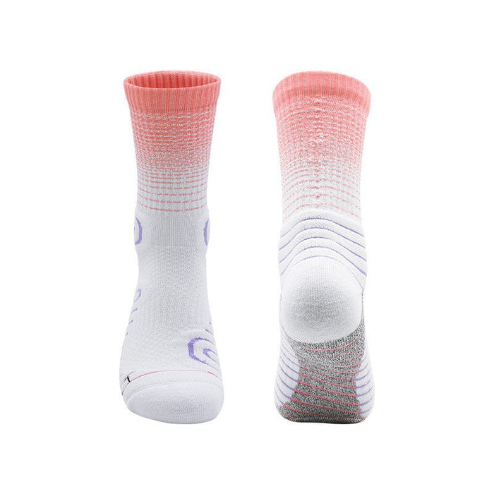 Wholesale Sock Polyester Cotton Basketball Combat Training Elite Socks High Tube Towel Bottom Sweat Absorption JDC-SK-MaiS001