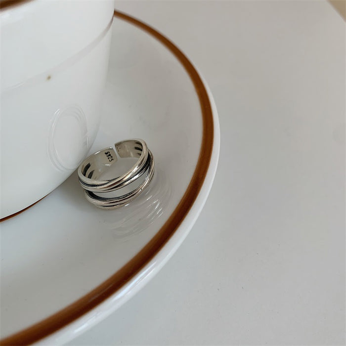 Jewelry WholesaleWholesale s925 sterling silver vintage english ring JDC-RS-JianM023 Rings 简漫 %variant_option1% %variant_option2% %variant_option3%  Factory Price JoyasDeChina Joyas De China
