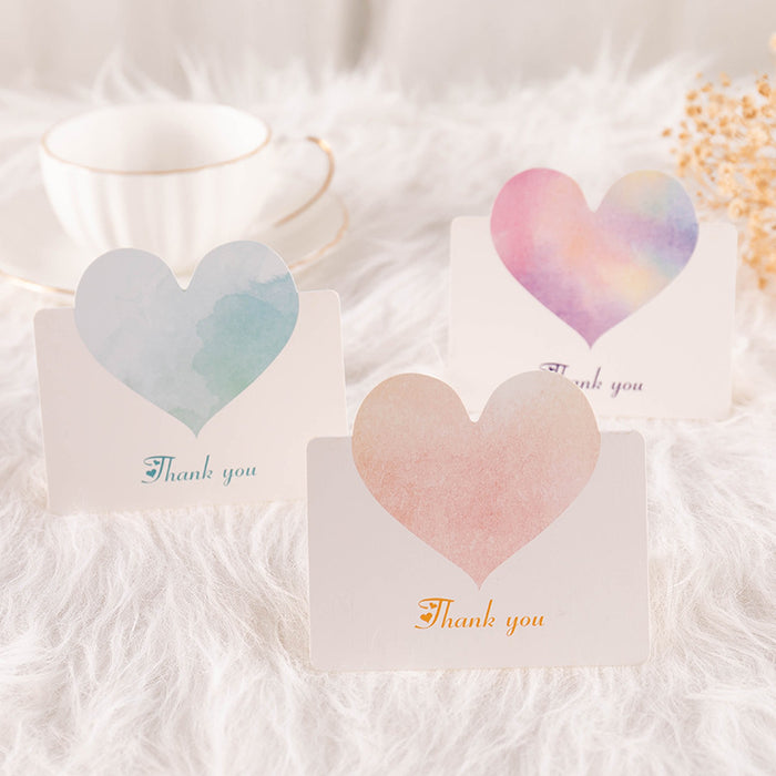 Jewelry WholesaleWholesale White Card Mother's Day Thank You Greeting Cards MOQ≥10 JDC-GC-YHong001 Greeting Card 艺虹 %variant_option1% %variant_option2% %variant_option3%  Factory Price JoyasDeChina Joyas De China