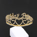 Jewelry WholesaleWholesale Rhinestone Crown Metal Headband MOQ≥2 JDC-HD-YCh007 Headband 一诚 %variant_option1% %variant_option2% %variant_option3%  Factory Price JoyasDeChina Joyas De China