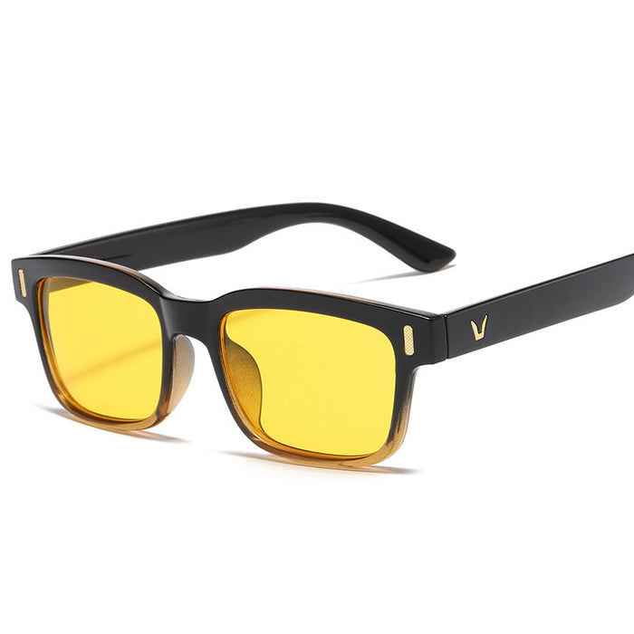 Wholesale Sunglasses AC Anti-Blue Light Flat Glasses MOQ≥2 JDC-SG-JiWei007