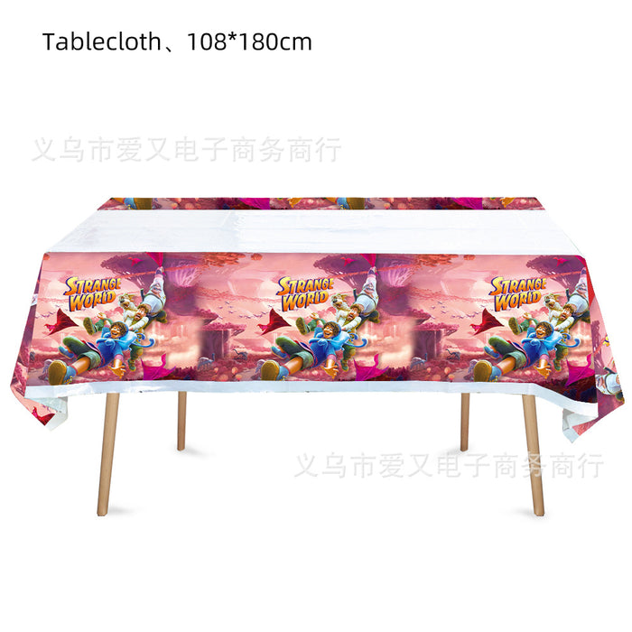 Wholesale Video Theme Birthday Party Tableware Decoration (M) MOQ≥5 JDC-DCN-AiY002