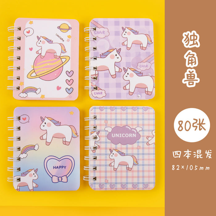 Wholesale Cute Cartoon A7 Coil Notebook MOQ≥2 JDC-NK-XHZ001