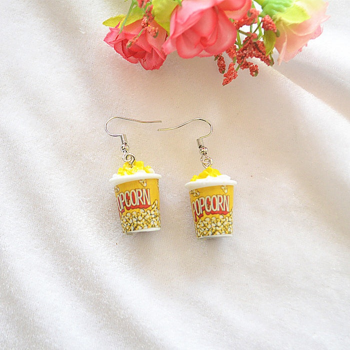Wholesale Popcorn Earrings Cone Earrings Metal JDC-ES-Xienuo024