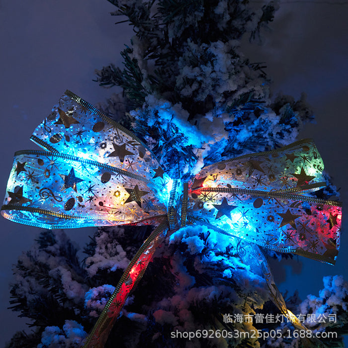 Wholesale Decorative Christmas Ribbon Lights LED String Lights Christmas String Lights JDC-DCN-LeiJia001