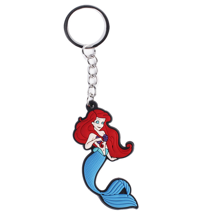 Wholesale Keychain PVC Cute Mermaid Pendant MOQ≥2 (M) JDC-KC-MiMai004