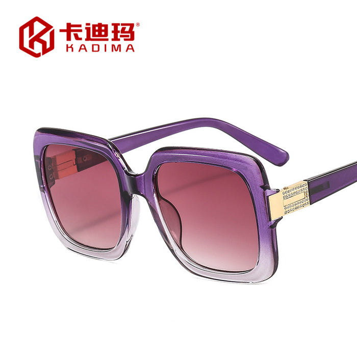 Wholesale Square Diamond Sunglasses Supplement High Sensation Glare JDC-SG-XIa026