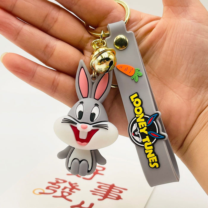Wholesale Keychains PVC Bunny Cartoon Cute (M) JDC-KC-XiangY040