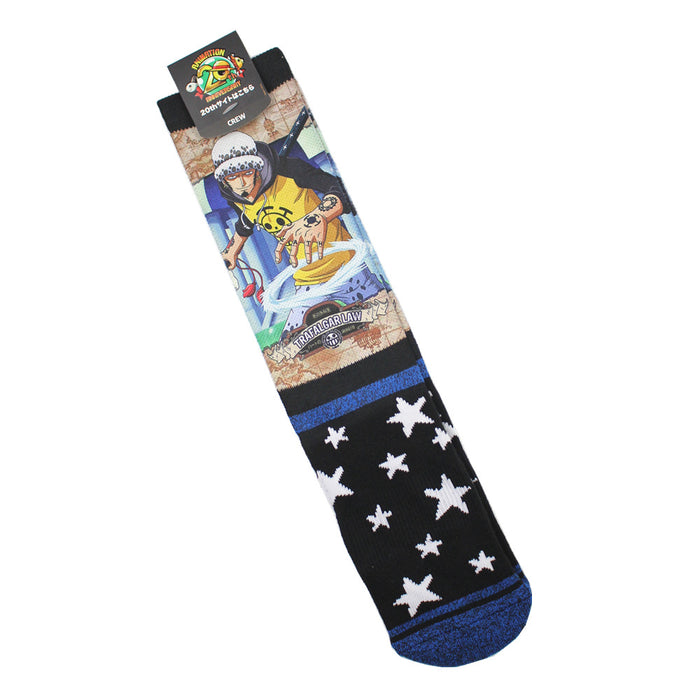 Wholesale Sock Polyester Cotton Cartoon Caricature Breathable Sweat Absorb (M) MOQ≥3 JDC-SK-MuQing004