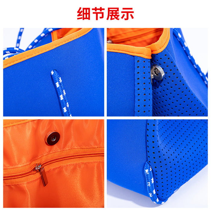 Wholesale breathable perforated diving material beach bag JDC-SD-HeH001