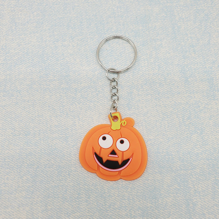 Wholesale Keychains PVC Ghost Pumpkin Halloween JDC-KC-DY001