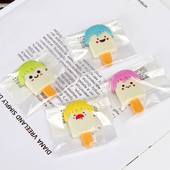 Carton de vente en gros Smiley Popsicle Eraser MOQ≥2 JDC-EAR-XHZ002
