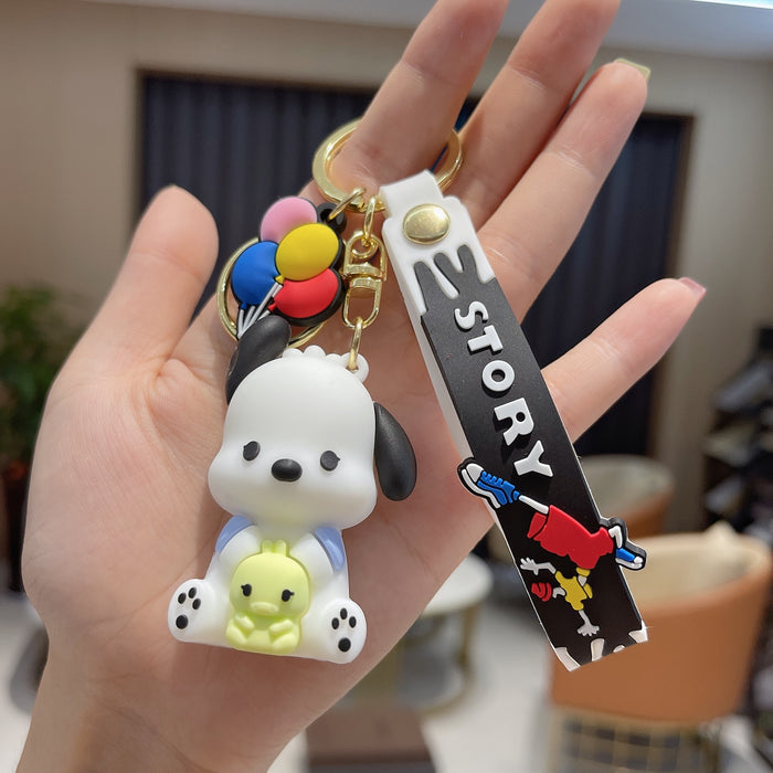 Wholesale Keychains PVC Hardware Cartoon Doll Cute (S) MOQ≥2 JDC-KC-AnG034