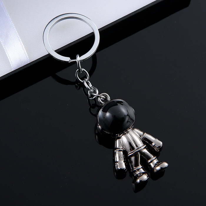 Jewelry WholesaleWholesale Space Robot Metal Keychain MOQ≥2 JDC-KC-XinS010 Keychains 新尚 %variant_option1% %variant_option2% %variant_option3%  Factory Price JoyasDeChina Joyas De China